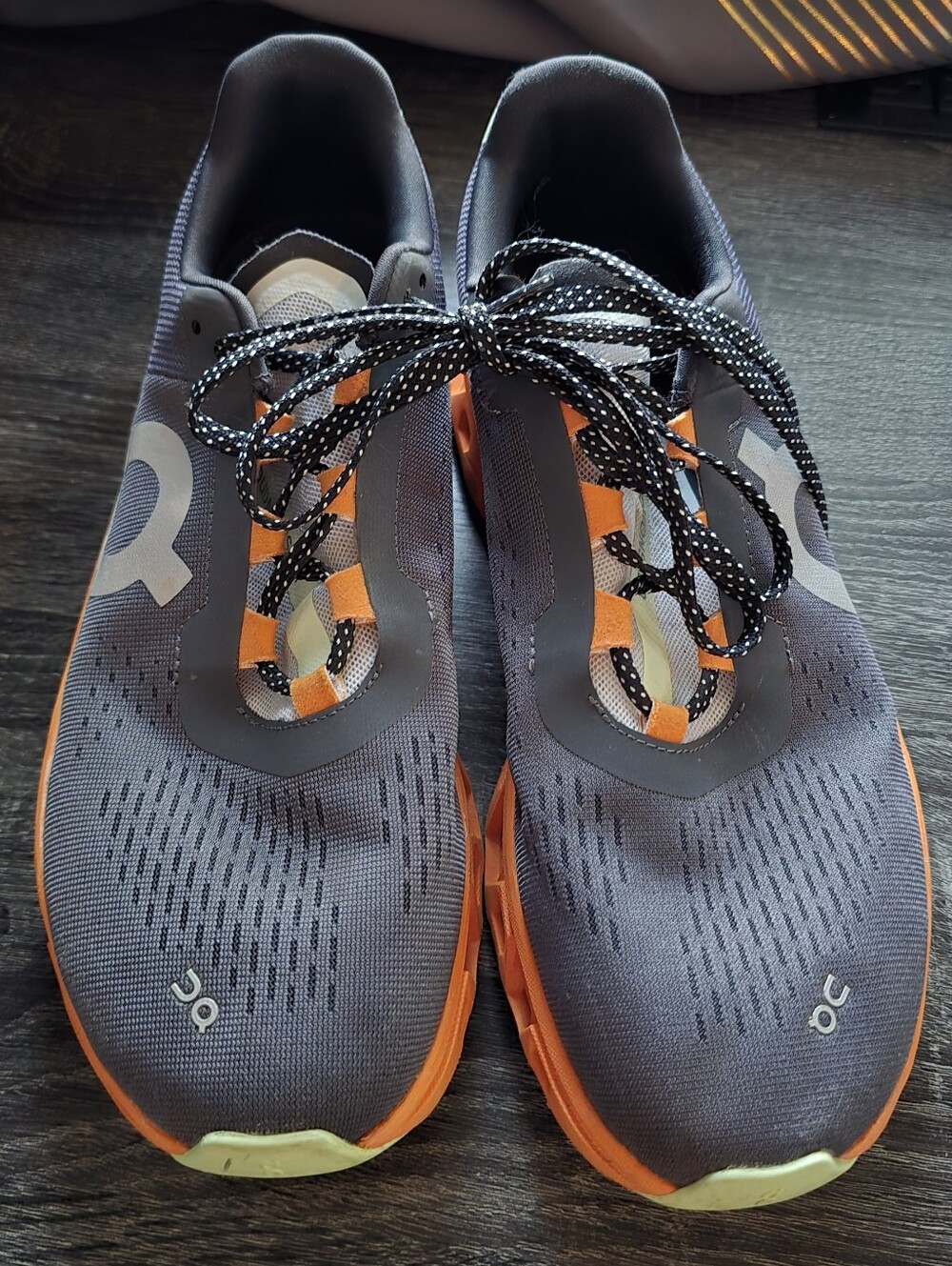On Running Cloudmonster 'Eclipse Turmeric' Lace Up Sneakers Men's 10.5